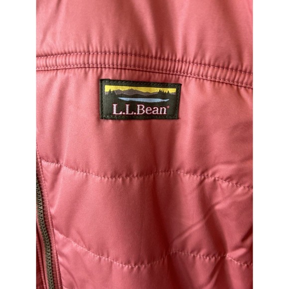 L L Bean Mountain Classic Puffer Jacket Womens Large Sienna Brick - Picture 4 of 10